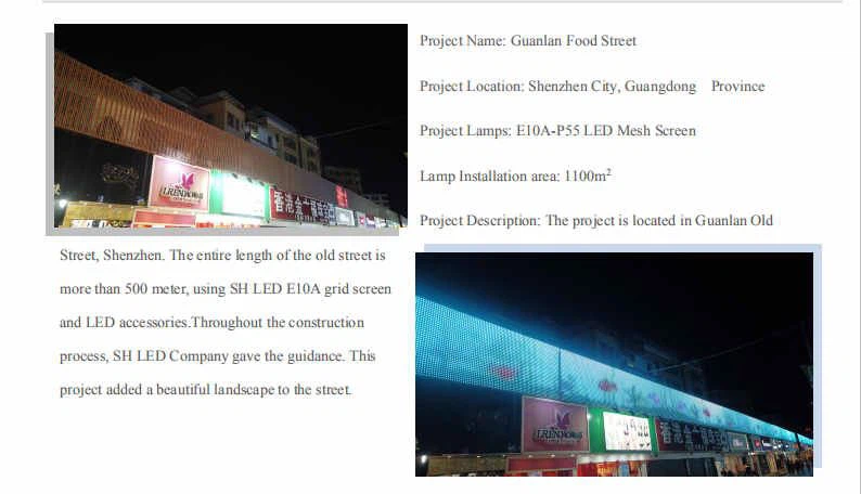 Display Led mesh screen12